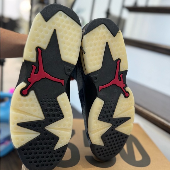 Denim Jordan 6 High-Top Sneakers Brand New Size 11 No Box - Picture 7 of 7